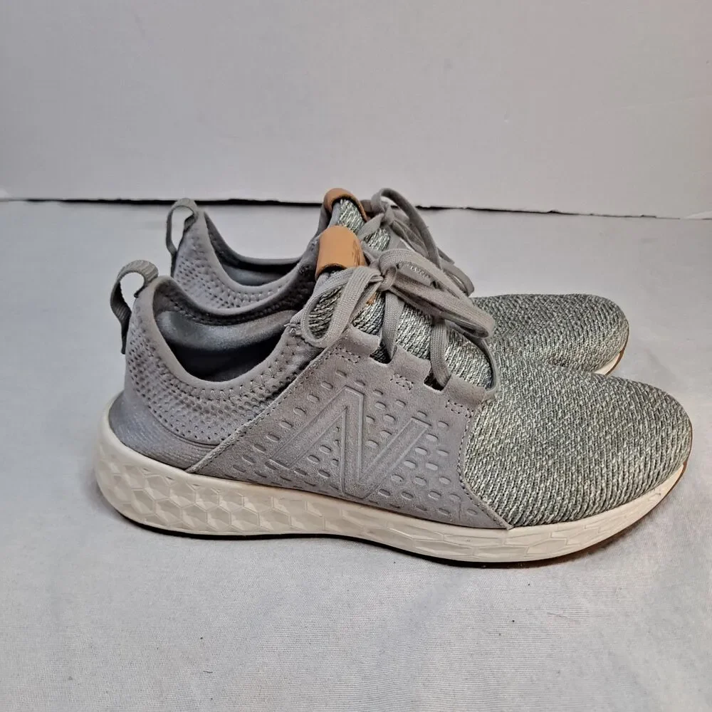 New Balance Womens Fresh Foam Cruz Sneakers WCRUZOG Size 10B Gray